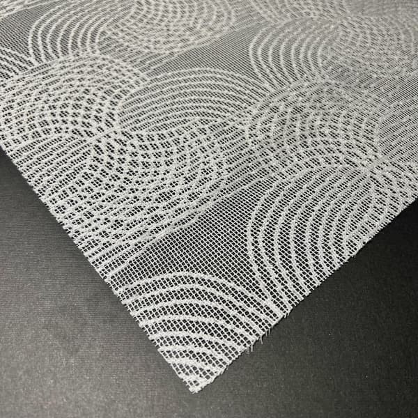 زبرا دبل شید یا دو مکانیزه طرح کوبیسم رنگ طوسی روشن