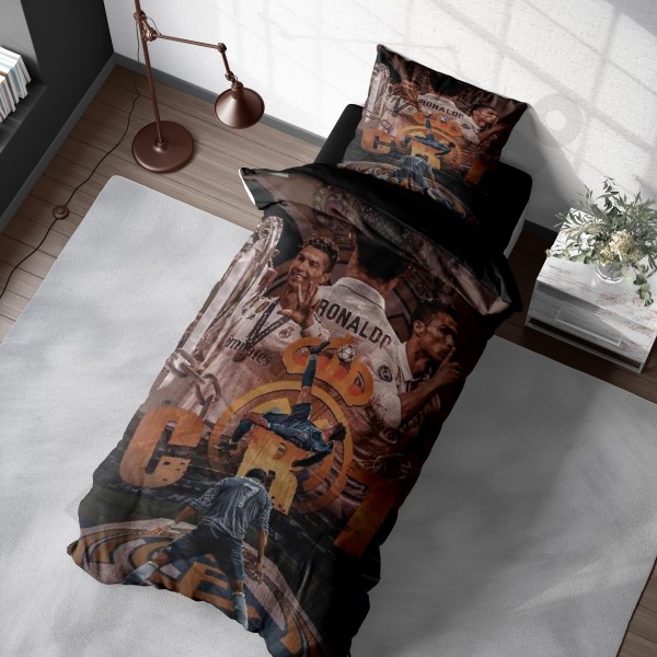 ست روتختی یکنفره طرح کریستیانو رونالدو