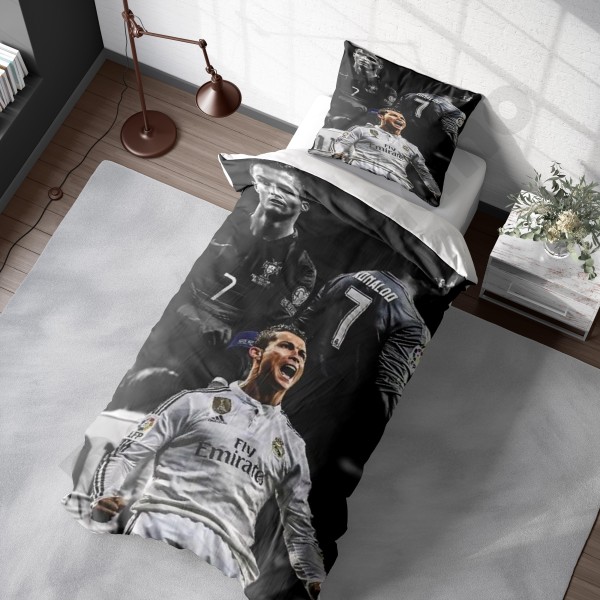 ست روتختی یکنفره طرح کریستیانو رونالدو